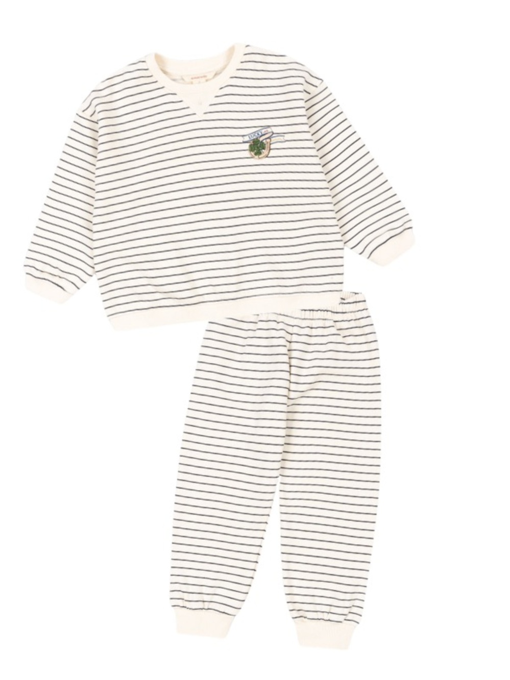 NWT Konges Slojd Amio Stripe Sweat Set 12M